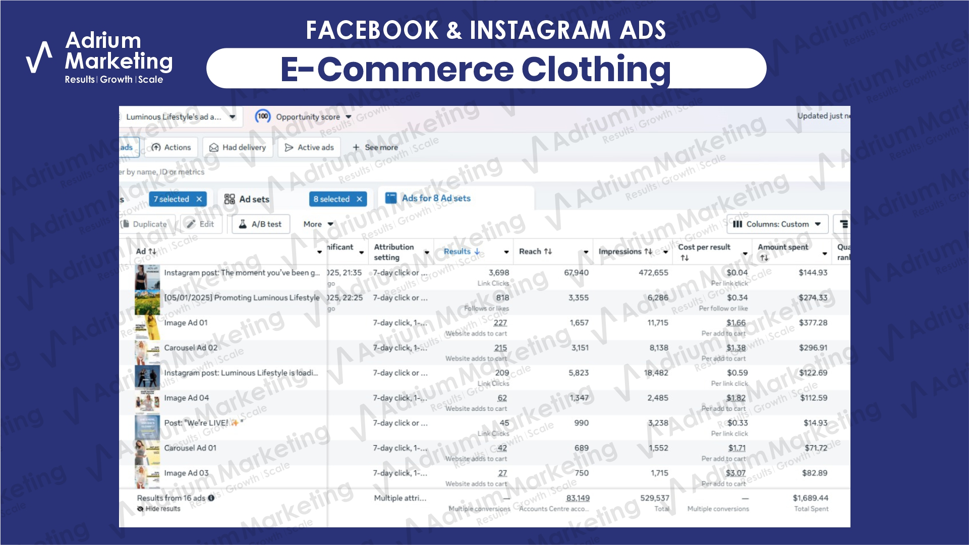 Clothing Brand - Ecommerce
